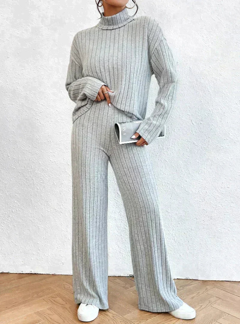 Margaux™ - Strickhose und Pullover mit Rollkragen für Damen