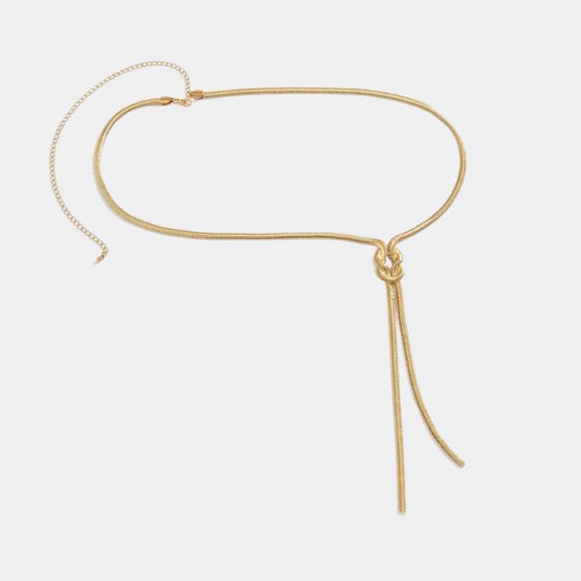Adeline - Taillenkette mit geometrischem Knoten