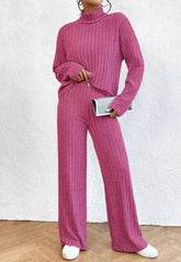 Margaux™ - Strickhose und Pullover mit Rollkragen für Damen