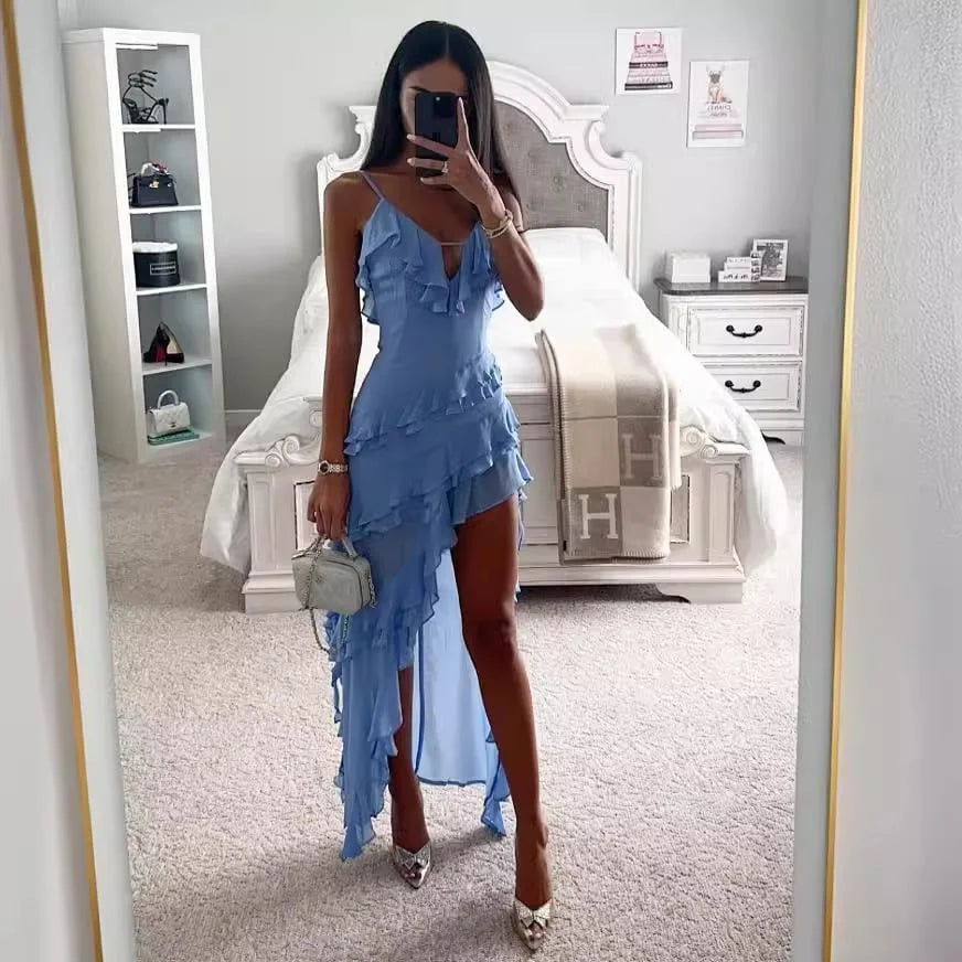 Marjolijn | Bequemes einfarbiges Kleid